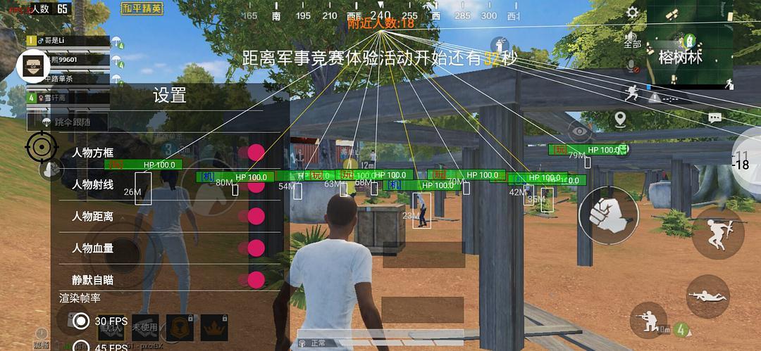 和平精英「青蛙直装」辅助，支持地铁